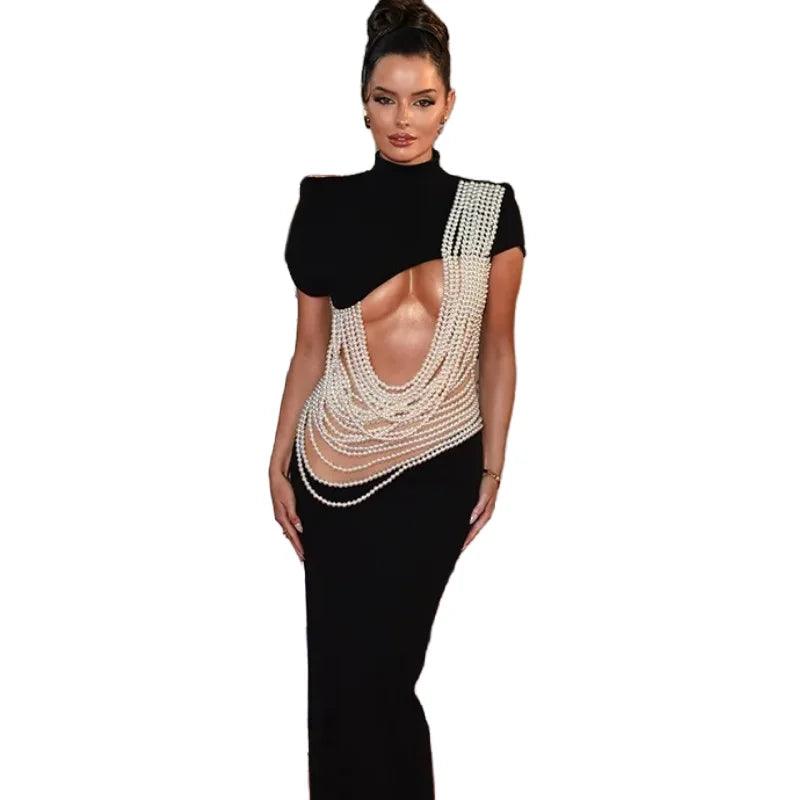 CELESCIAL CASCADE DRESS - Celestial Couture