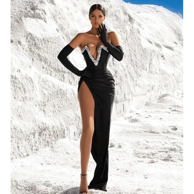 CELESCIAL MIDNIGHT DRESS - Celestial Couture