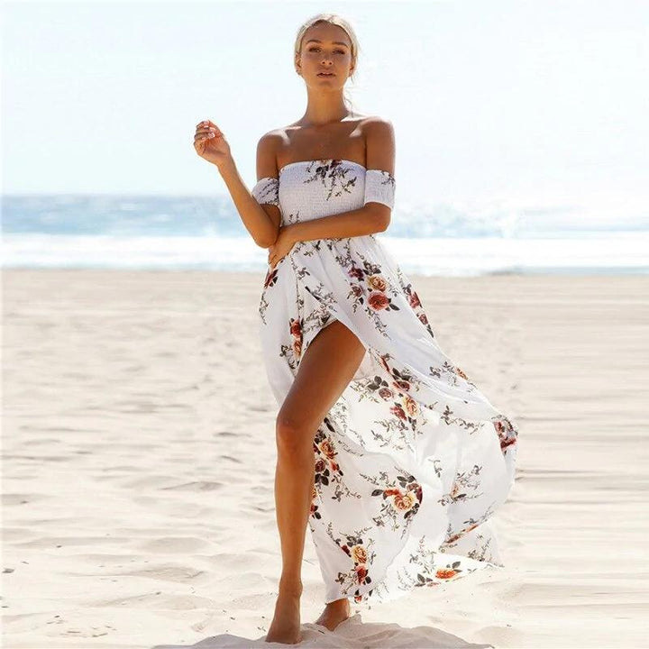 Floral Beach Summer Dress - Celestia Couture