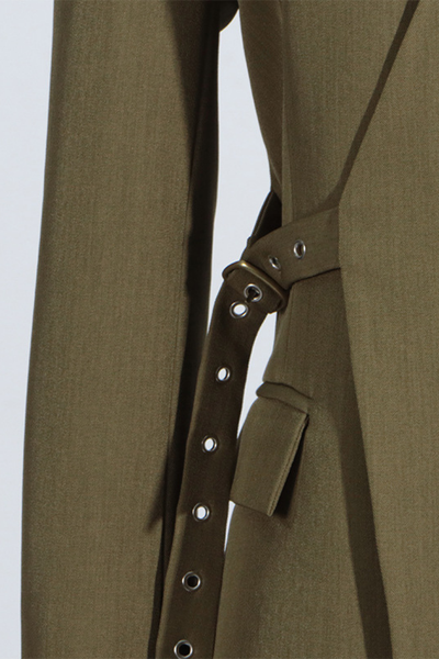 Tripti Cross Buckle Blazer