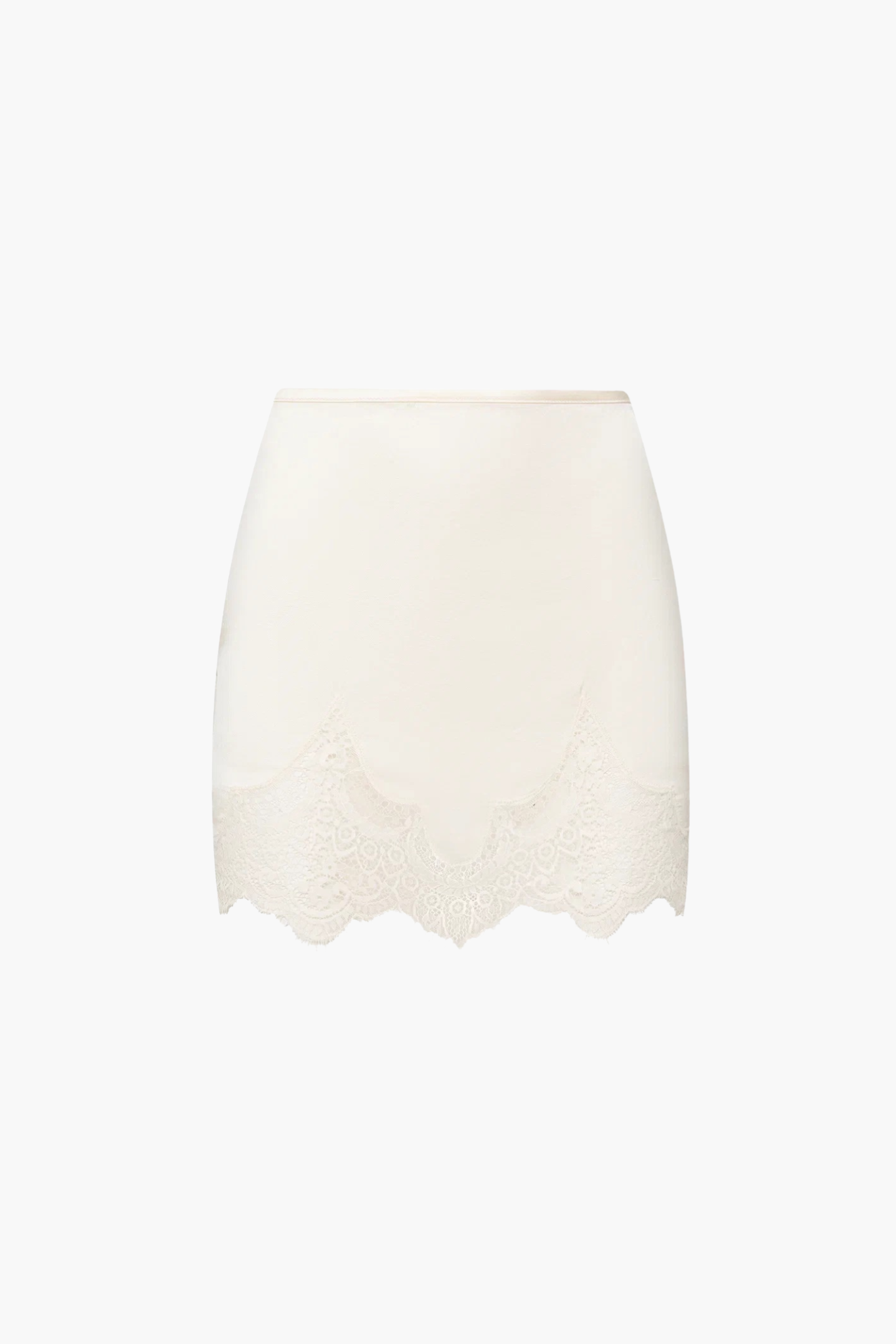 ROUÉE Lace Mini Skirt