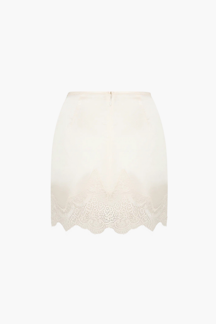 ROUÉE Lace Mini Skirt