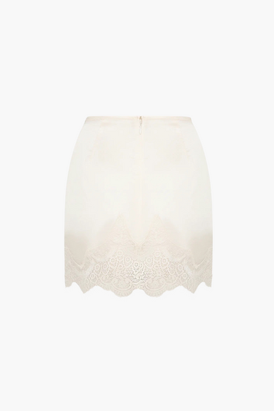 ROUÉE Lace Mini Skirt