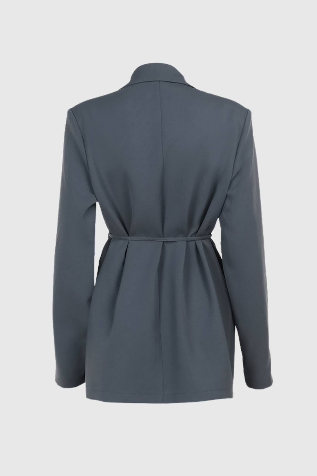 Upasana Flower Lace Up Lapel Blazer - Celestia Couture