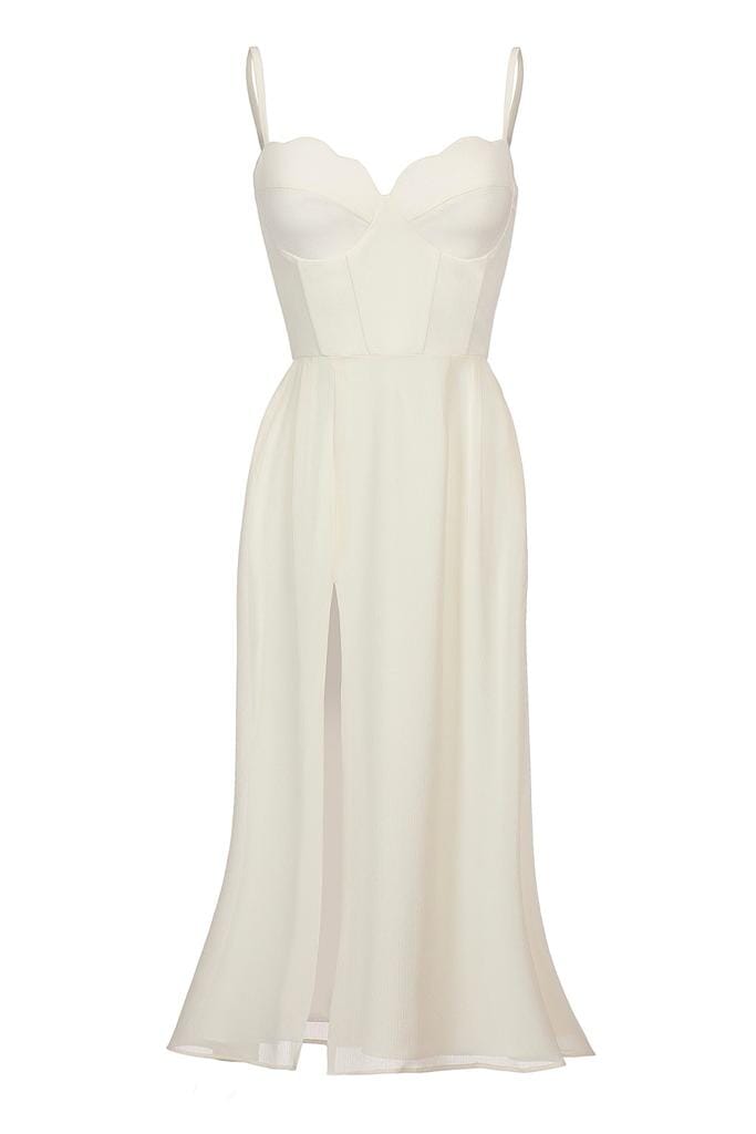 Chiffon Limited Midi Dress - Celestia Couture