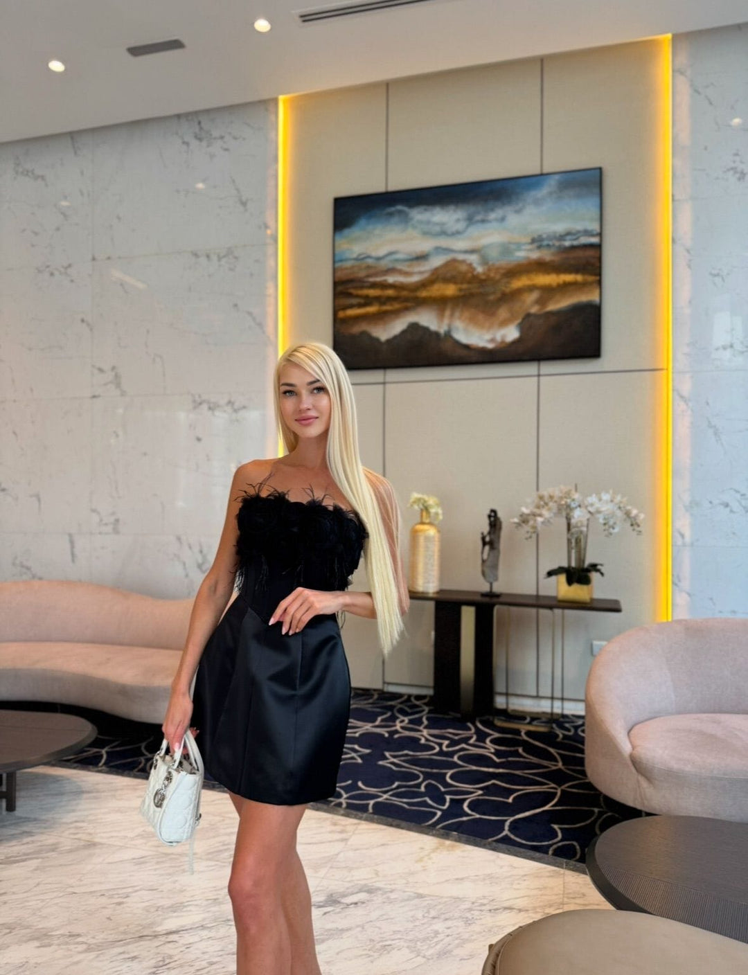 Carina Short Cocktail Dress - Celestia Couture