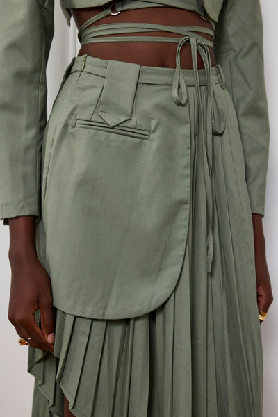Winifred Ruffle Maxi Skirt