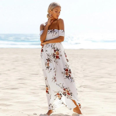 Sexy Floral Beach Summer Dress - Celestial Couture