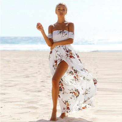 Sexy Floral Beach Summer Dress - Celestial Couture