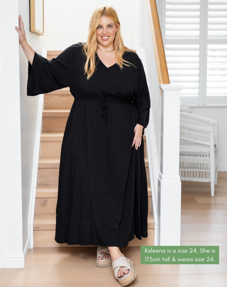 Zoe Dress - Black - Celestial Couture
