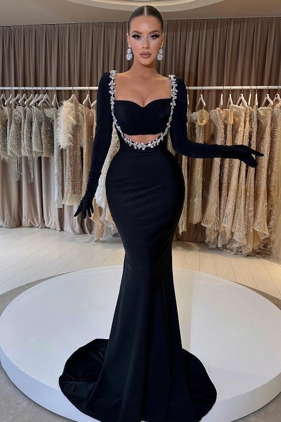 Sweetheart Mermaid Dress - Celestia Couture