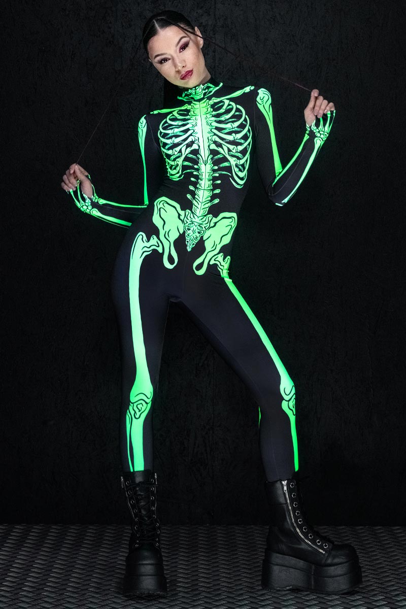 Acid Skeleton Costume