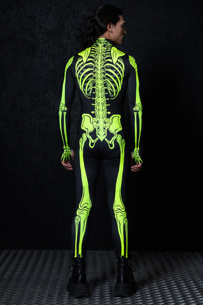 Acid Skeleton Men's Costume