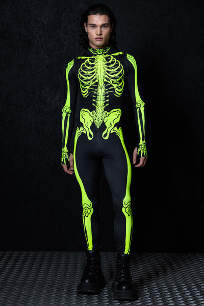 Acid Skeleton Men's Costume