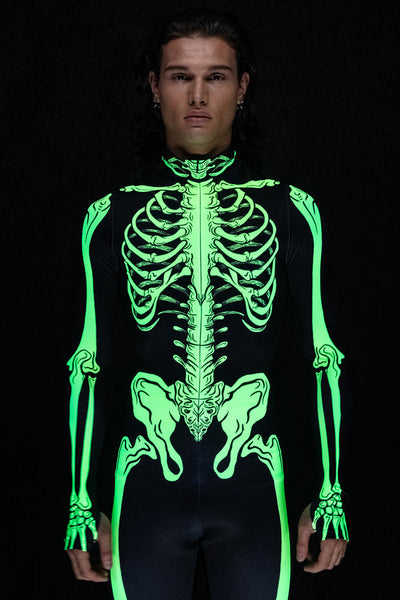 Acid Skeleton Men's Costume