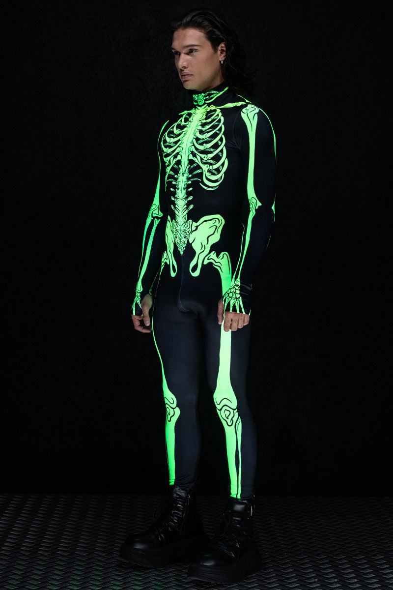 Acid Skeleton Men's Costume
