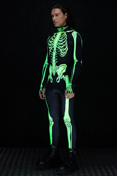 Acid Skeleton Men's Costume