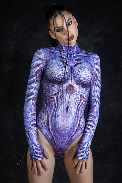 Alien Skin Long Sleeved Bodysuit