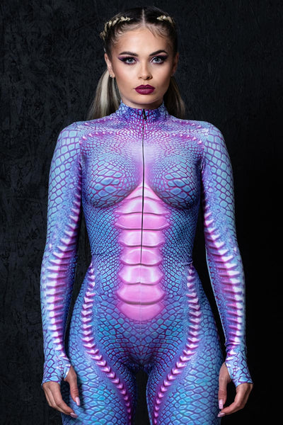 Aqua Reptile Costume