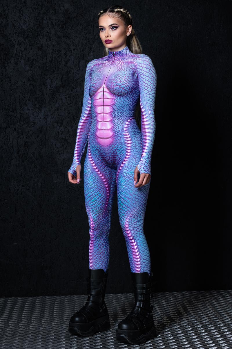 Aqua Reptile Costume