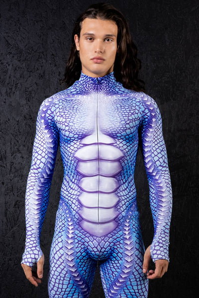 Aqua Reptile Men's Costume