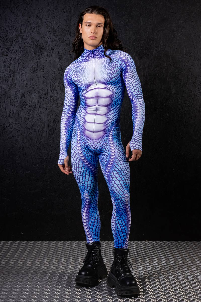Aqua Reptile Men's Costume