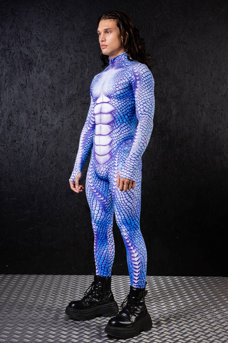 Aqua Reptile Men's Costume