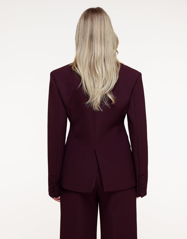 Aubergine Premium Detail - Blazer