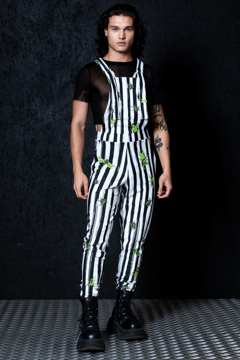 Beetlejuice Men's Overalls