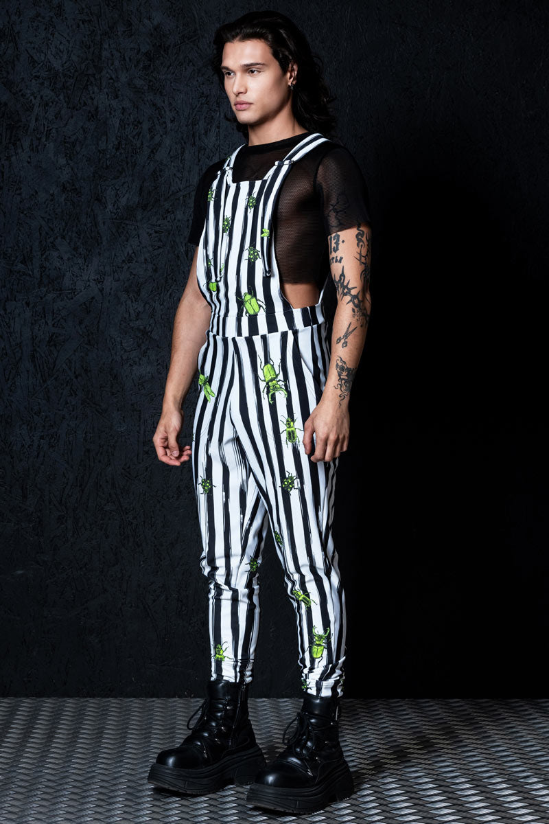 Beetlejuice Men's Overalls