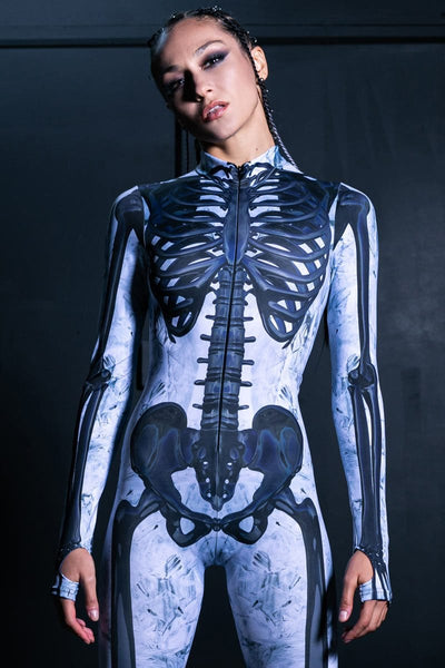 Black Skeleton Costume