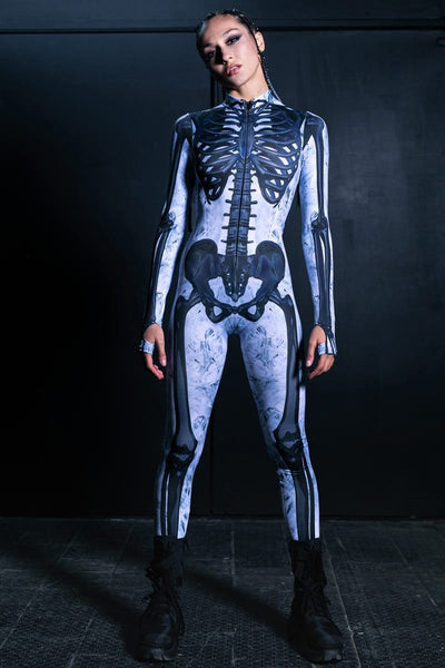 Black Skeleton Costume