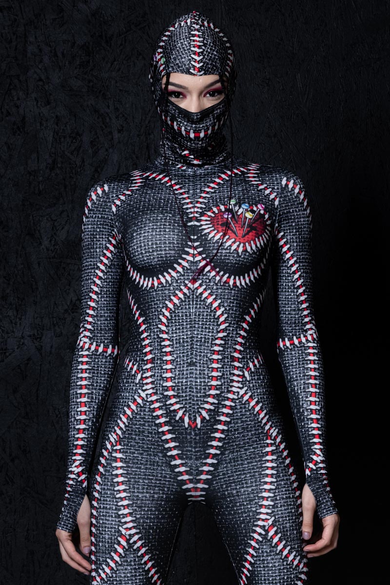 Black Voodoo Doll Costume