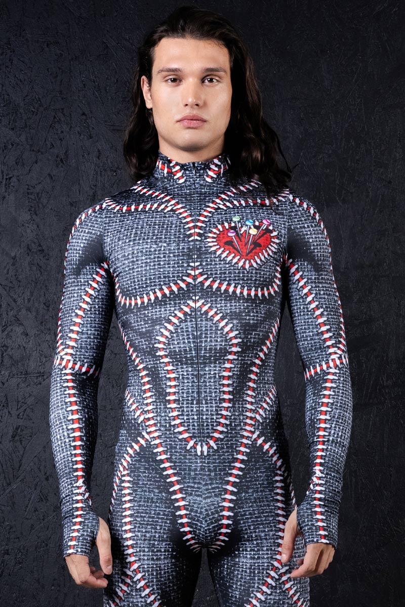 Black Voodoo Doll Men's Costume