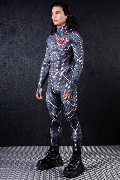 Black Voodoo Doll Men's Costume