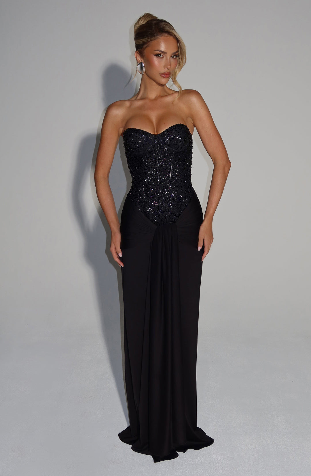 Carina Maxi Dress - Celestia Couture