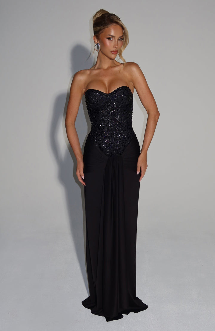 Carina Maxi Dress - Celestia Couture