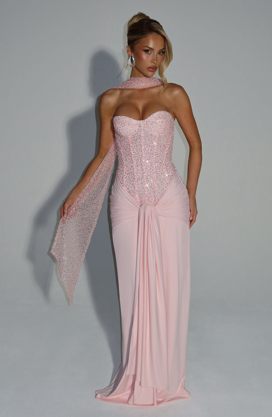Carina Maxi Dress - Celestia Couture