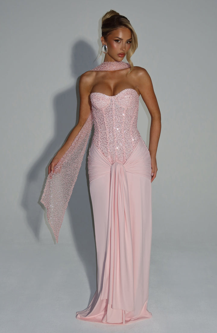 Carina Maxi Dress - Celestia Couture