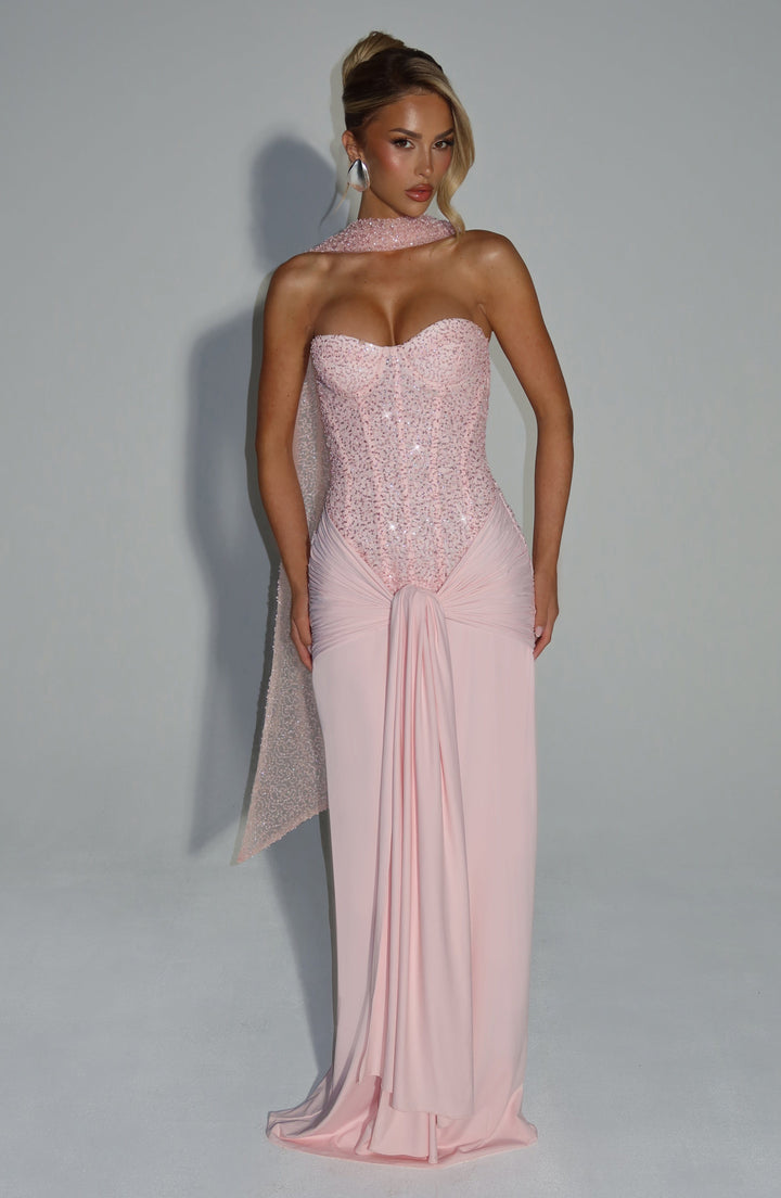 Carina Maxi Dress - Celestia Couture