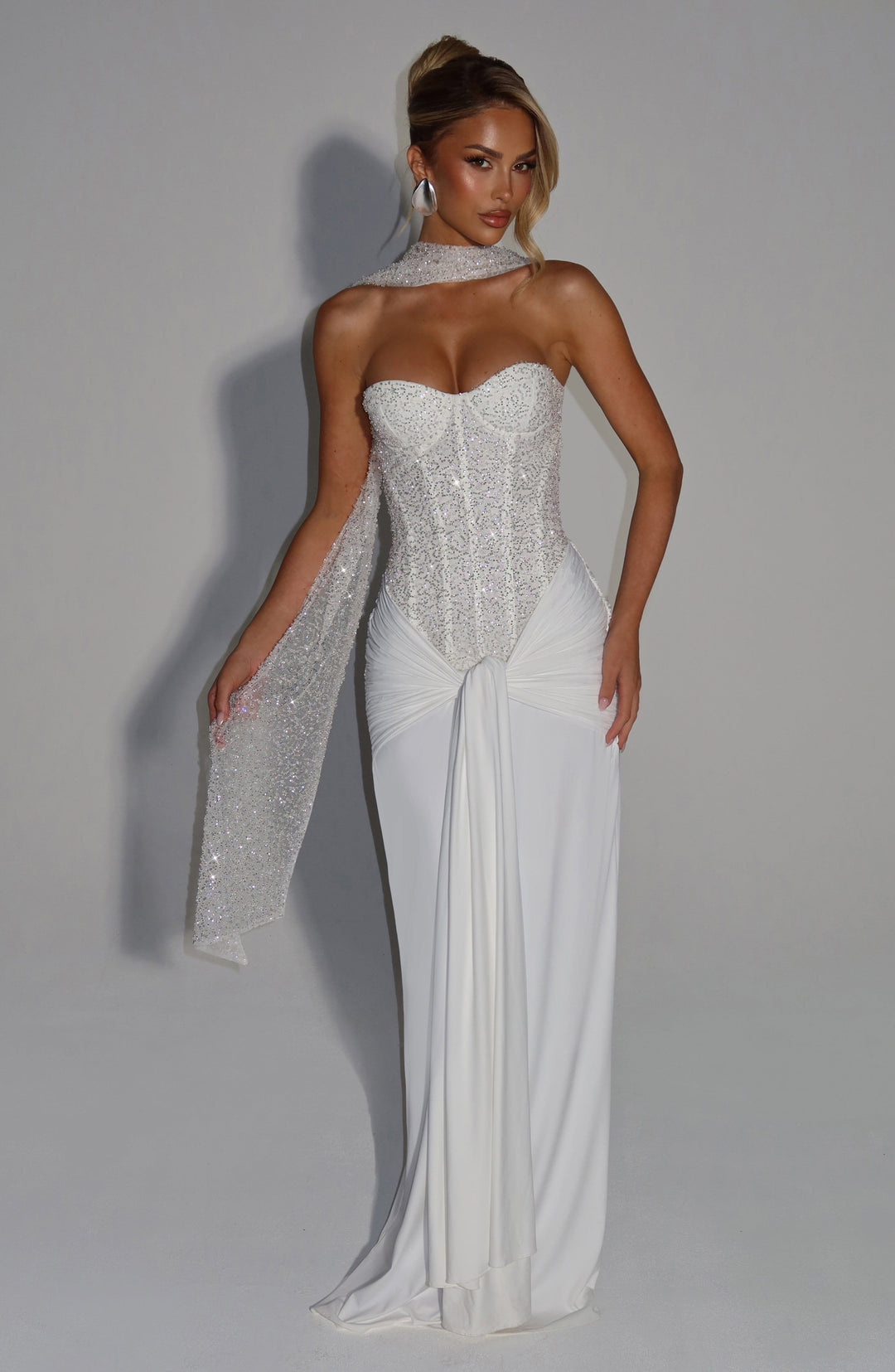 Carina Maxi Dress - Celestia Couture