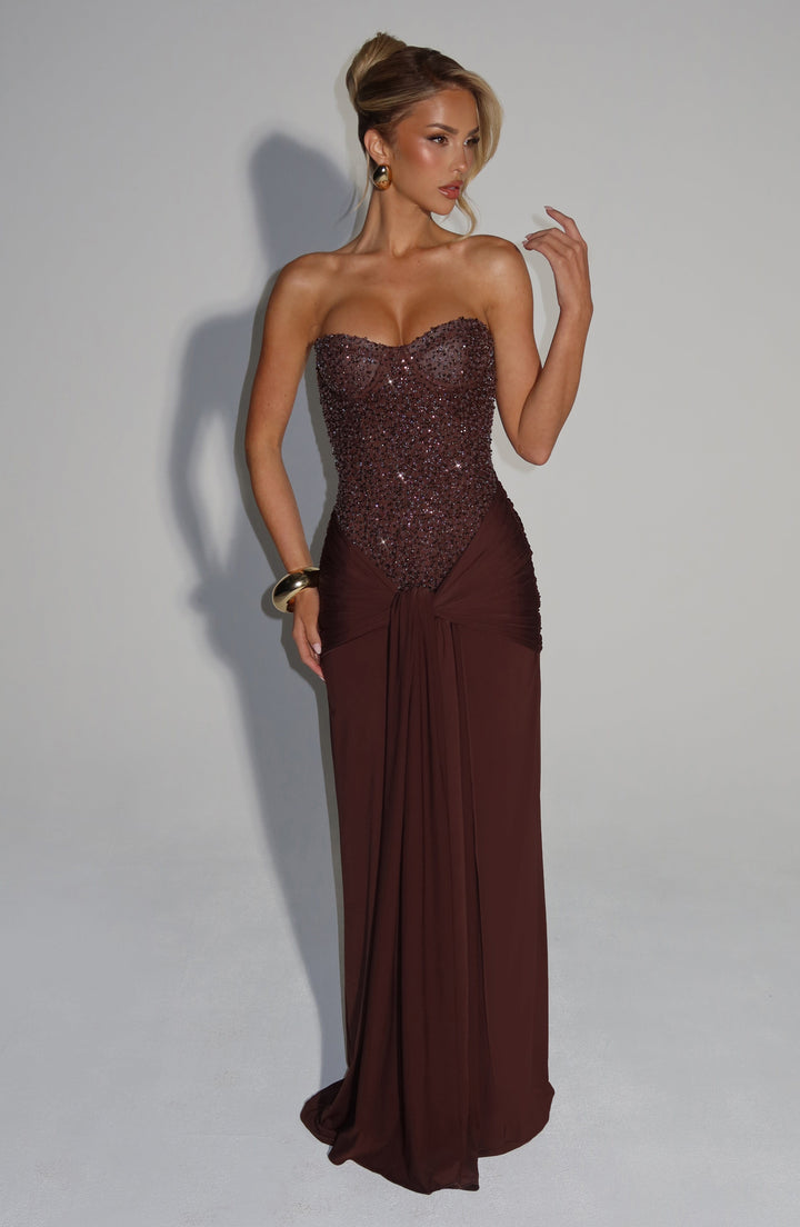 Carina Maxi Dress - Celestia Couture