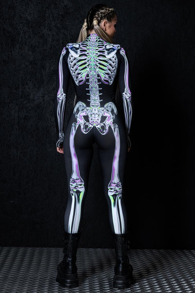 Chromatic Skeleton Costume