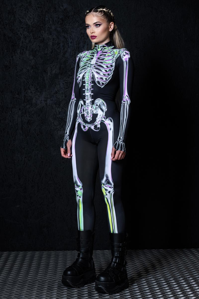 Chromatic Skeleton Costume