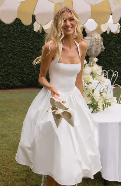 Messida Midi Dress - Ivory