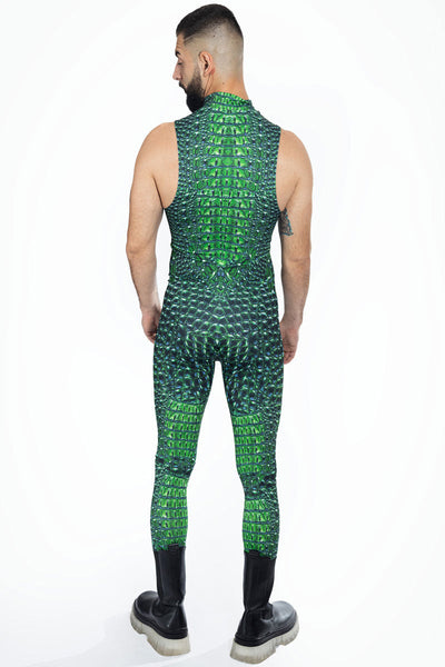 Crocodile Sleeveless Costume for Men