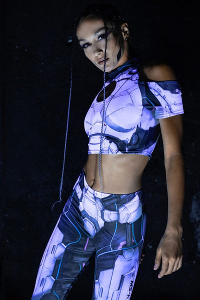 Cyber Soldier 2 Piece Costume