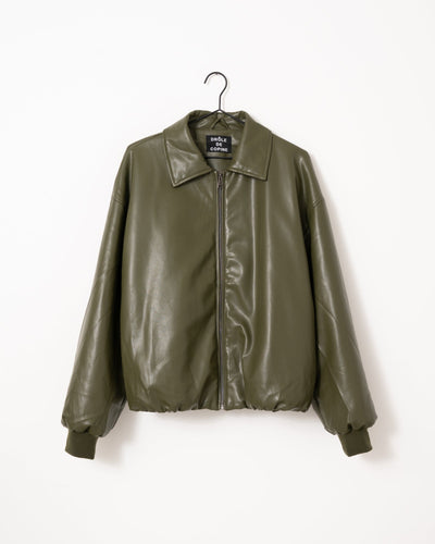 Danny Jacket PU Green One Size