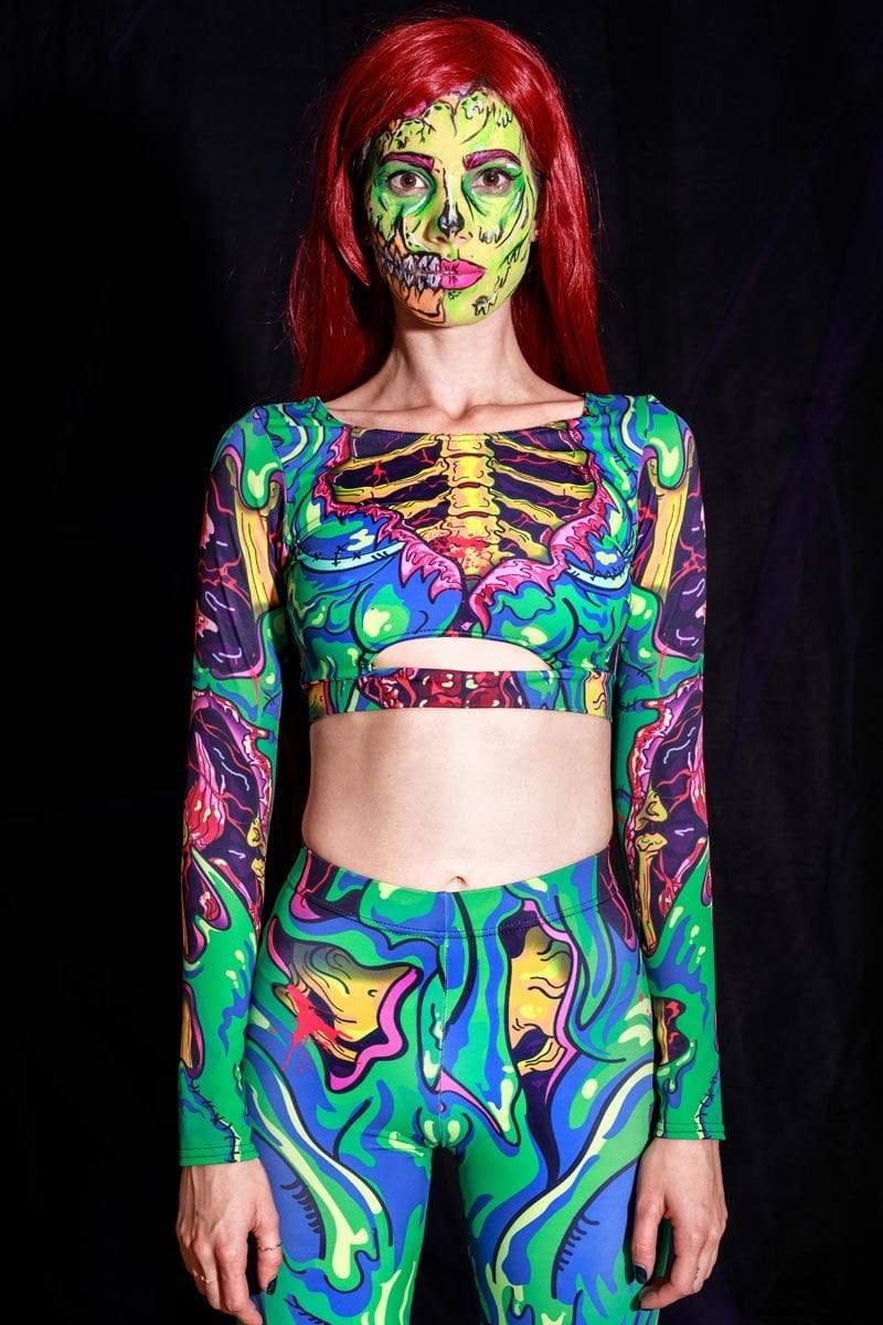 Zombie Women Long Sleeve Top