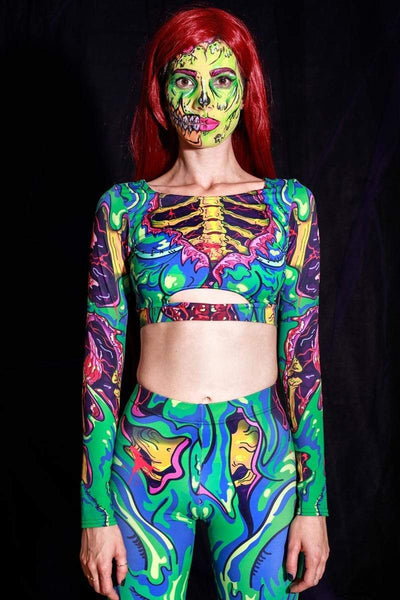 Zombie Women Long Sleeve Top
